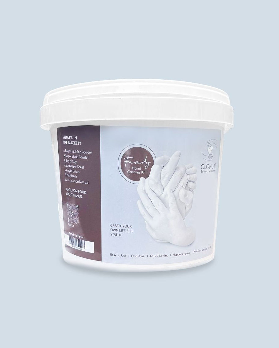 Family Casting Kit (3-5 Hands)